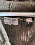 HELMUT LANG 1999 LIGHTWEIGHT KNIT HOODIE ‘OLIVE’