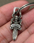 CHROME HEARTS DAGGER KEYCHAIN ‘SILVER’