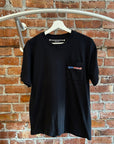 CHROME HEARTS USA SCROLL BANNER TEE ‘BLACK’