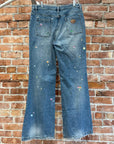 ACNE STUDIOS CANDY BUTTON STICKER DENIM ‘BLUE’