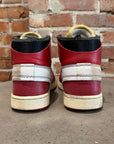 OFF WHITE X JORDAN 1 "THE 10" CHICAGO HIGH SNEAKERS ‘WHITE/RED’