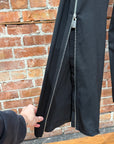 1017 ALYX 9SM ZIPPER TRACK PANTS ‘BLACK’