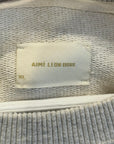AIMÉ LEON DORE CREWNECK SWEATSHIRT ‘HEATHER GRAY’