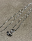 CHROME HEARTS CUT OUT PLUS CROSS NECKLACE ‘SILVER’