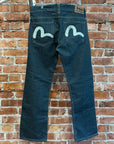 EVISU X PUMA STRAIGHT LEG DENIM 'DIRTY BLUE/WHITE'
