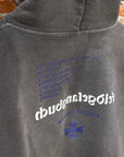 ENFANTS RICHES DEPRIMES FW25 KATHOLISCHES TOOTHBRUSH HOODIE ‘DARK GRAY’