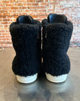 RICK OWENS SHEARLING RAMONES 'BLACK'