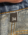 BASKETCASE WIDE BAGGY DENIM ‘BLUE’
