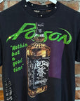 AFTER-HRS POISON WHISKEY TEE ‘BLACK’