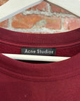 ACNE STUDIO FACE SERIES CREWNECK ‘RED’