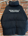VETEMENTS AW17 GENETICALLY MODIFIED PUFFER JACKET ‘BLACK’