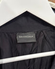 BALENCIAGA SS25 3B SPORTS ICON LOGO TRACK JACKET ‘BLACK’