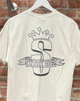 STUSSY GEAR GRAFFITI LOGO TEE ‘WHITE’