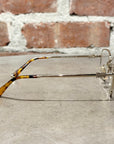 MIU MIU 50WV METAL FRAME GLASSES ‘GOLD’