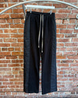 RICK OWENS DRKSHDW PANELED PUSHER SWEATPANTS (XS) ‘BLACK’