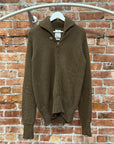 VISVIM AW13 STURGIS ZIP SWEATER ‘BROWN’