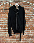 RICK OWENS DRKSHDW GIMP HOODIE ‘BLACK’