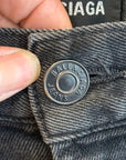BALENCIAGA PERFECT FIT DENIM JEANS ‘BLACK’