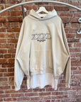 BALENCIAGA XXXL DOUBLE LAYERED HOODIE ‘CREAM’