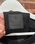 GIVENCHY X CHITO EMBOSSED CHAIN SWEATSHIRT ‘BLACK/WHITE’