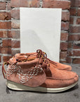 VISVIM FBT SASHIKO FOLK SNEAKERS ‘CORAL’