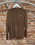 ACNE STUDIOS DOUBLE TEE ‘BROWN’