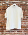 ACNE STUDIOS FALCO FACE POLO ‘WHITE’