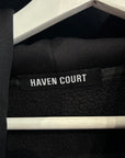 HAVEN COURT BOXY FLEECE V3 HOODIE ‘BLACK’