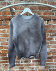 ACNE STUDIOS GRADIENT MOHAIR SWEATER ‘SLATE’