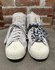 WALES BONNER X ADIDAS SUEDE SUPERSTAR HIGH SNEAKERS ‘GREY’