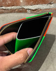 COMME DES GARÇON FLUO SQUARES WALLET ‘MULTI’
