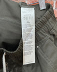 RICK OWENS FW22 STROBE BAUHAUS CARGO PANTS ‘OLIVE’