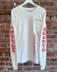 CHROME HEARTS AOYAMA VENDING MACHINE LONGSLEEVE ‘WHITE’