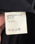 UNDERCOVER SS06 "T" MILITARY ZIP SHIRT JACKET ‘BLACK’
