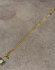 LOUIS VUITTON UP CYCLE LOCK CHARM NECKLACE ‘GOLD’