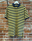 RALPH LAUREN STRIPED POLO SHIRT ‘YELLOW’