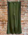 NEEDLES WIDE HD TRACK PANTS ‘OLIVE’