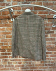 ACNE STUDIOS CHECK BLAZER ‘GREY’