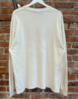 HYSTERIC GLAMOUR SMOKING BEAR LONGSLEEVE 'WHITE/RED'