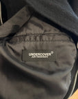 UNDERCOVER FW23 FELTED WOOL MANDARIN JACKET ‘BLACK’