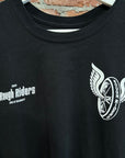NEIGHBORHOOD ROUGH RIDERS BIKER TEE ‘BLACK’