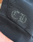 CHROME HEARTS CEMETERY CROSS SPINE PULLOVER HOODIE ‘BLACK’