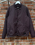 ACNE STUDIOS FACE LOGO PADDED JACKET ‘BURGUNDY’