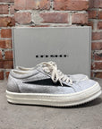 RICK OWENS DRKSHDW BLISTERED SUEDE LOW VINTAGE SNEAKER ‘OYSTER’