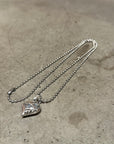 DEAL DESIGN HEART PENDANT ‘SILVER’