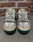 GUCCI SS19 CRYSTAL CHAIN SCREENER SNEAKERS ‘CREAM’