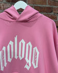 BALENCIAGA FW23 NO LOGO HOODIE ‘PINK’