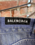 BALENCIAGA SS23 LOOSE FIT WORKWEAR DENIM ‘FRENCH BLUE’