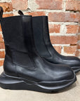 RICK OWENS ABSTRACT BEETLE BOOT ‘BLACK’