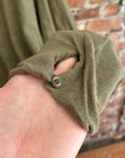 KAPITAL SMILEY FACE LONGSLEEVE ‘OLIVE’